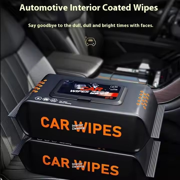 Car Interior Cleaning Wipes Pack of 80