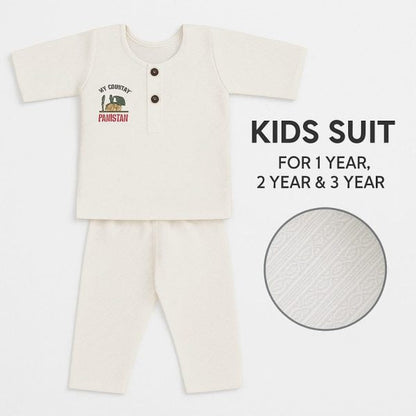 14 August Special Kids Suit – Soft Cotton